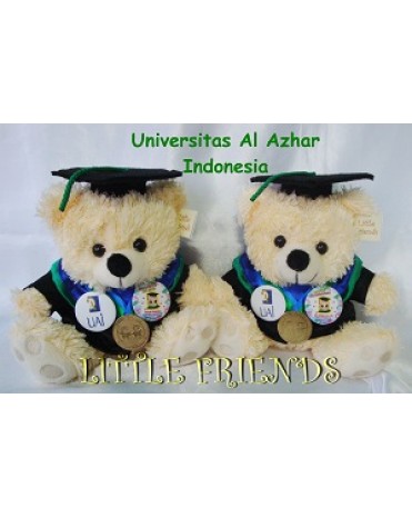 Boneka Wisuda Universitas Al Azhar Indonesia (25 cm)